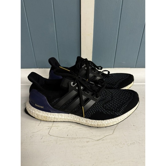 RARE Adidas Ultraboost 1.0 BLack Purple‎ OG Men\'s Shoes 8.5 B27171 Running boost main image 7